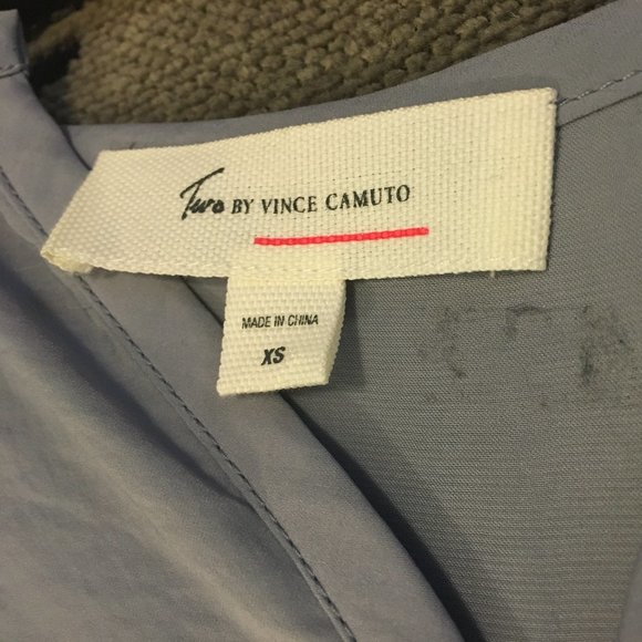 Vince Camuto Lavender Ruffled Poet Blouse - Picture 5 of 11